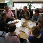 leraren tijdens een workshop