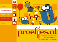 Website Proefjes.nl Website Proefjes.nl