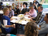 Workshop met leraren